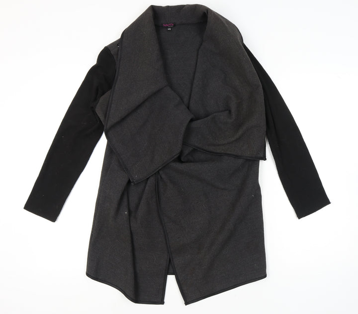 Stella Morgan Women's Black Grey Coat Size 8/10
