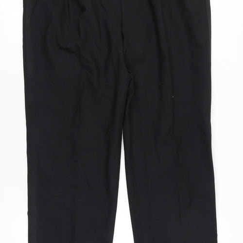 Marks and Spencer Men's Black Dress Pants, Size L