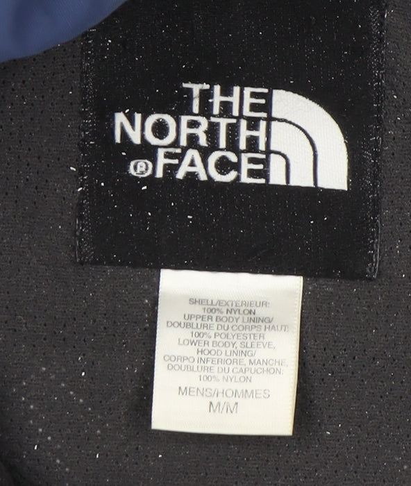 The North Face Men's Blue Waterproof Hooded Jacket M
