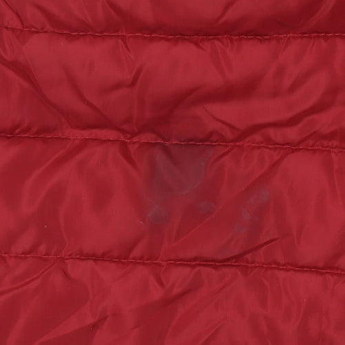 Jack & Jones Boys Red Puffer Jacket - Size 10 Years