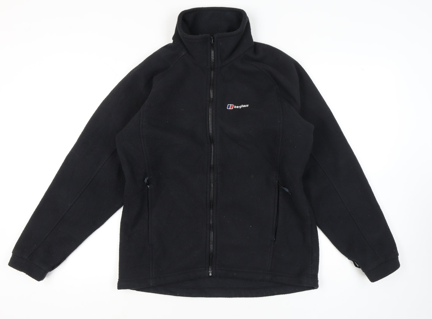 Berghaus Men’s Black Fleece Jacket Size M Outdoor Casual