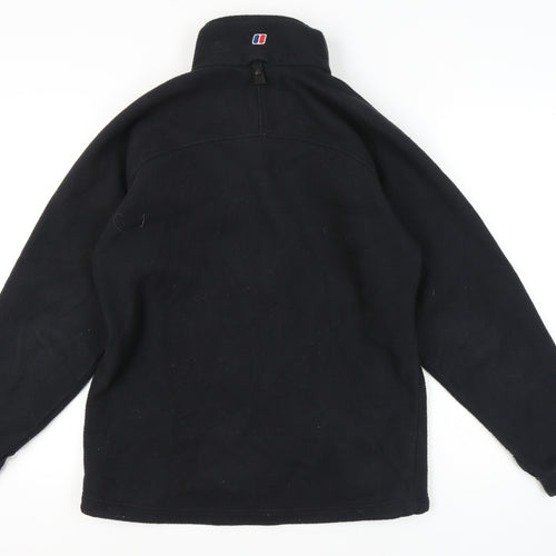 Berghaus Men’s Black Fleece Jacket Size M Outdoor Casual