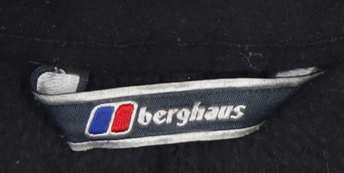 Berghaus Men’s Black Fleece Jacket Size M Outdoor Casual