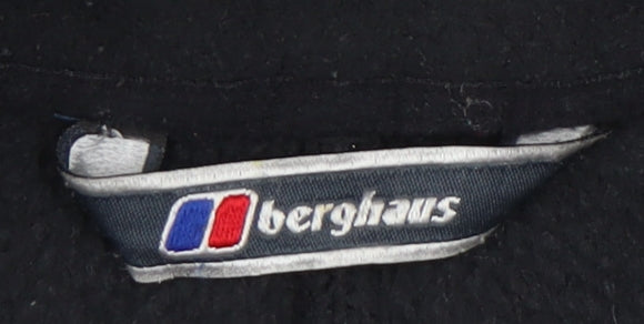 Berghaus Men’s Black Fleece Jacket Size M Outdoor Casual