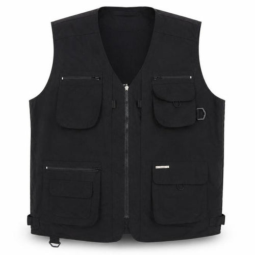 Champion Women's Black XL Waistcoat with Zipped Pockets