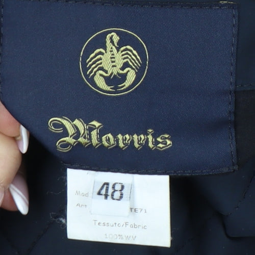 Morris Unisex Blue Quilted Waistcoat Size 20
