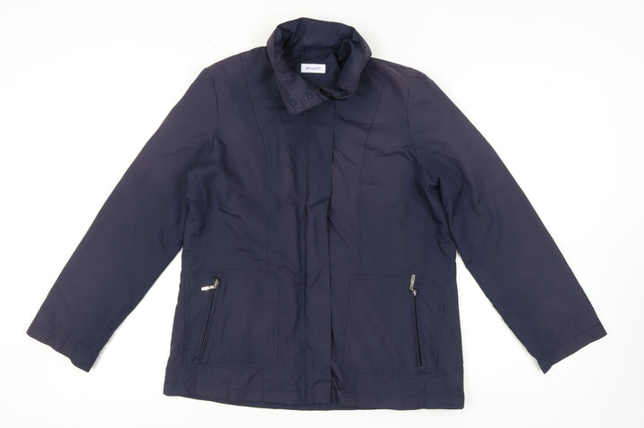 Damart Women's Blue Basic Jacket Size 10/12