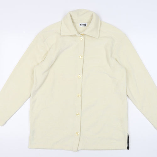 Gerry Weber Women's Ivory Button-Up Top, Size 12
