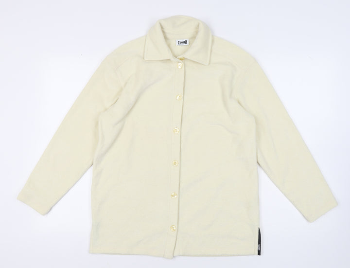 Gerry Weber Women's Ivory Button-Up Top, Size 12