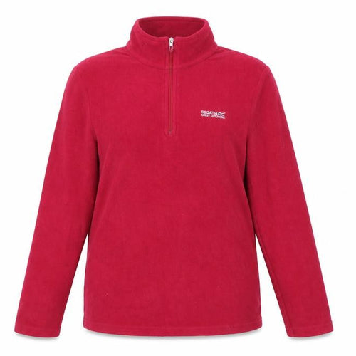 Regatta Women's Red Fleece Pullover Sweatshirt Size 14