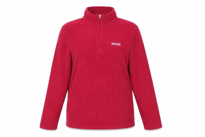 Regatta Women's Red Fleece Pullover Sweatshirt Size 14