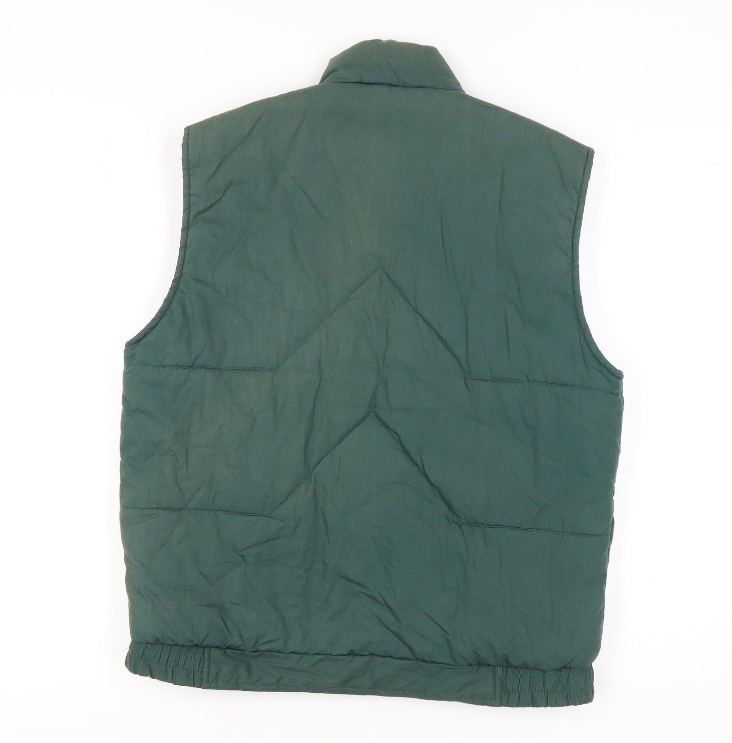 Lord Anthony Men's Green Puffer Waistcoat S Regular