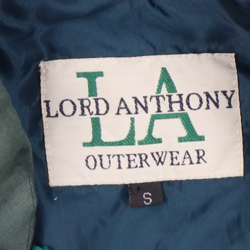 Lord Anthony Men's Green Puffer Waistcoat S Regular