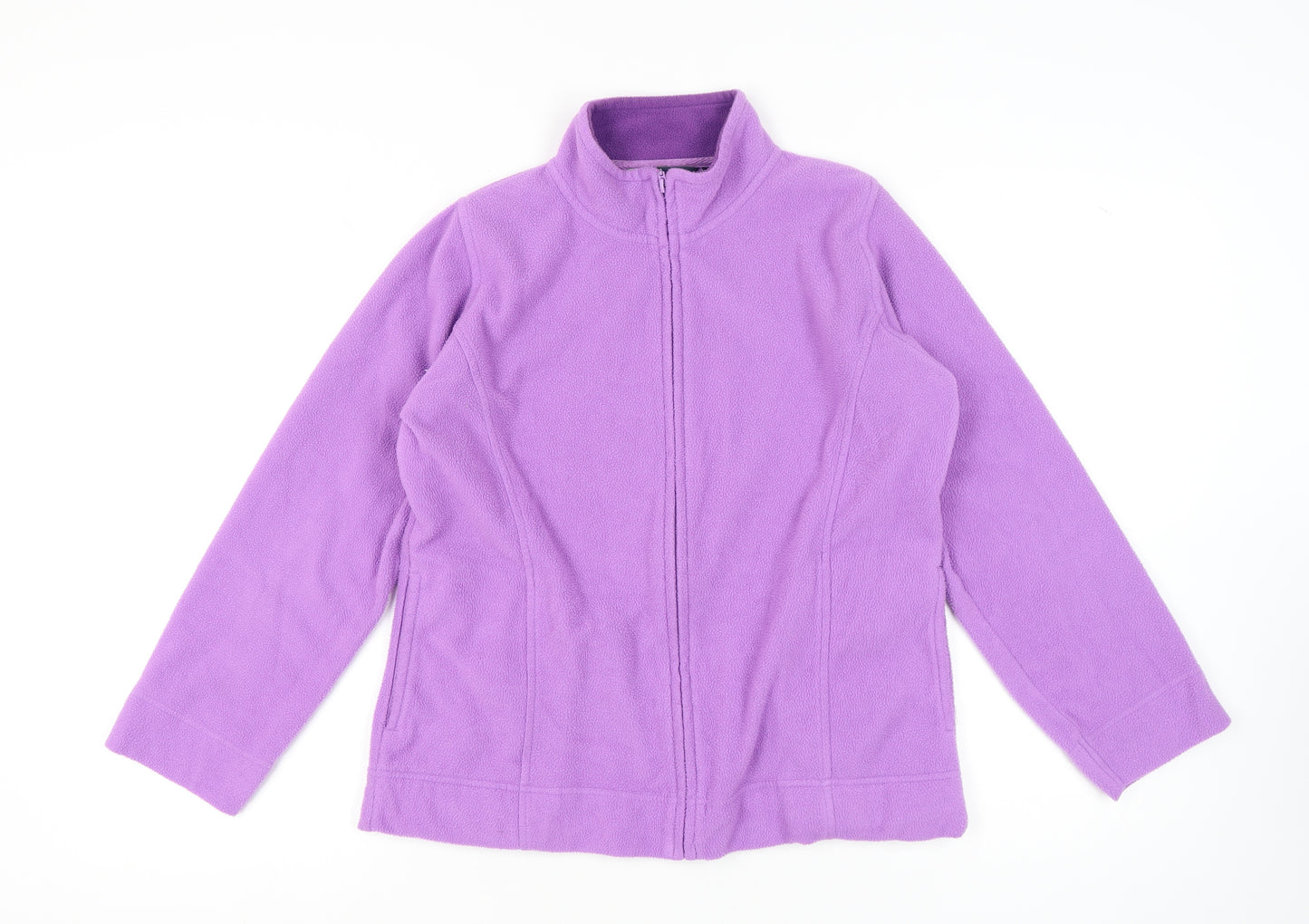 Isle Women's Purple Fleece Jacket, M
