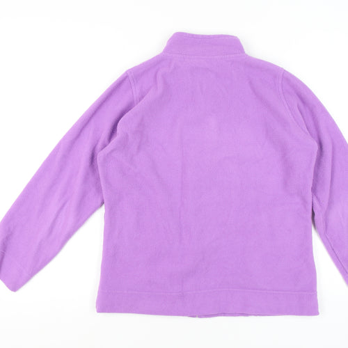 Isle Women's Purple Fleece Jacket, M
