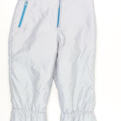 Rodeo Women's Grey Snow Pants Size 12 Insulated