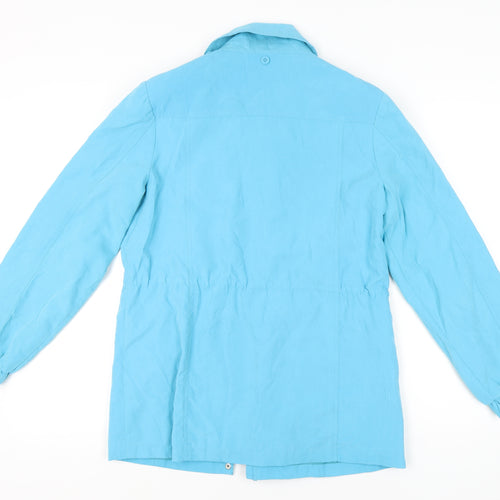 JBC Women's Blue Anorak Jacket, Size 12, Polyester