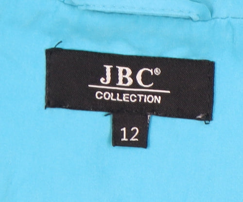 JBC Women's Blue Anorak Jacket, Size 12, Polyester