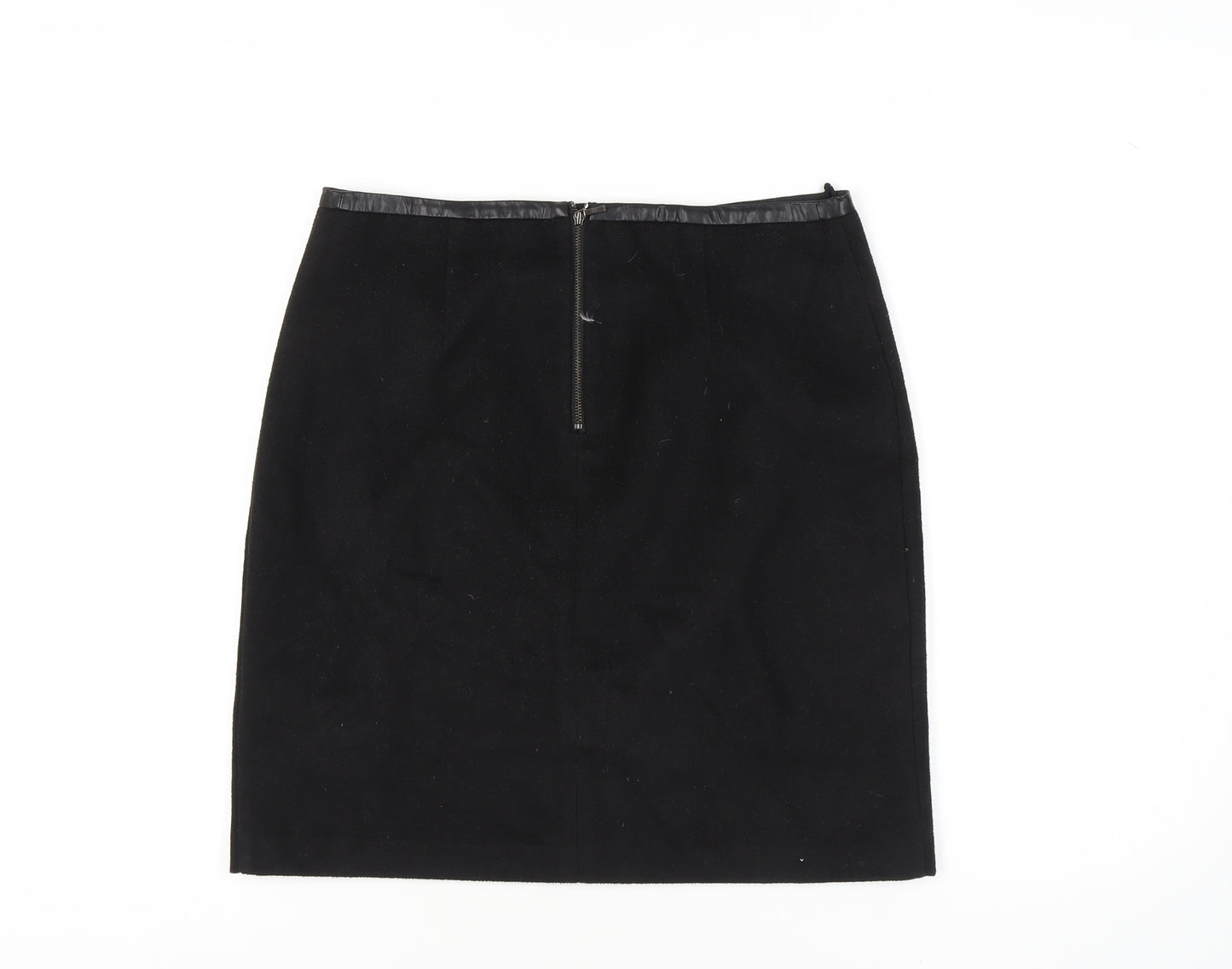 Marks and Spencer Women's Black Pencil Skirt, Size 12