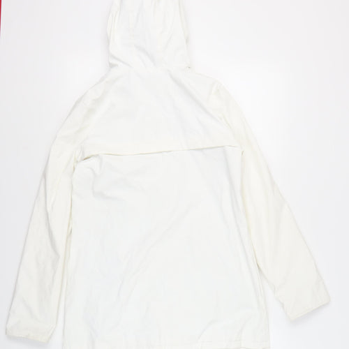 Marks and Spencer Women’s White Rain Coat, Size 12