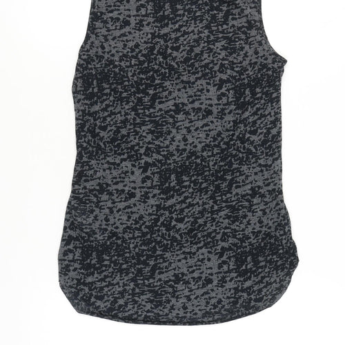 New Look Women's Black Animal Print Tank Top