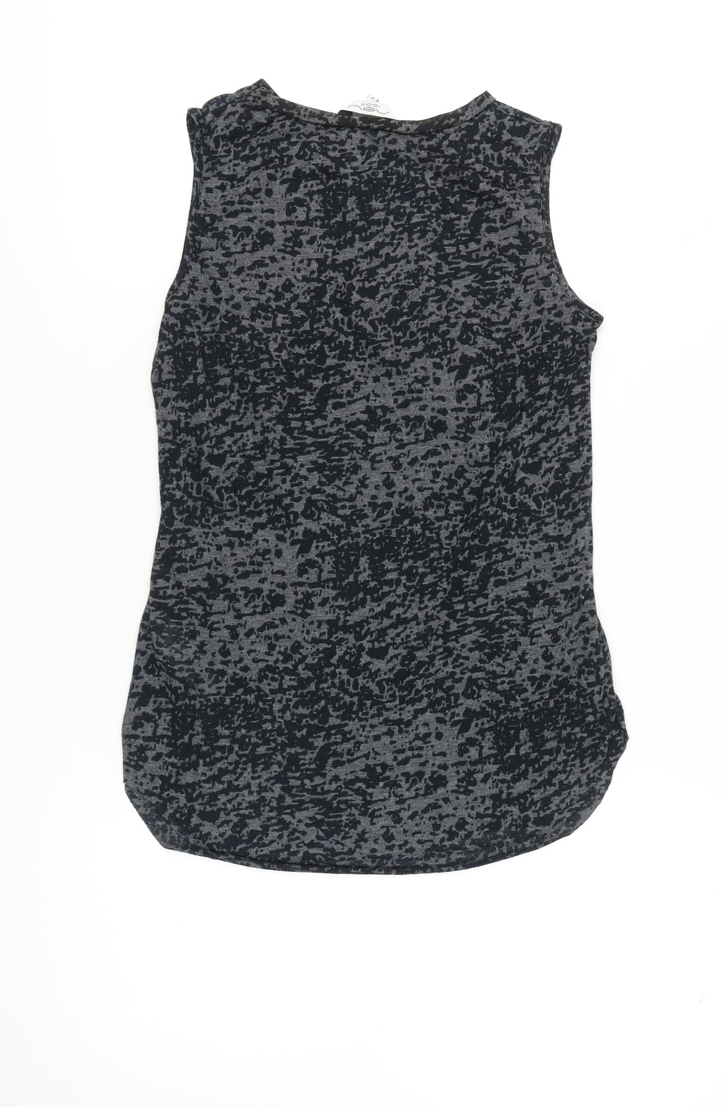 New Look Women's Black Animal Print Tank Top