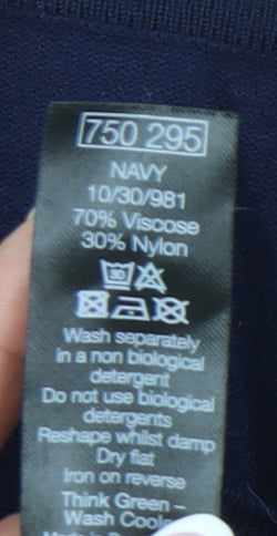 M&Co Women's Striped Cardigan, Multicoloured, Size 10