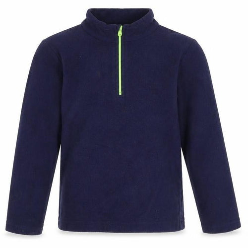 Mountain Warehouse Boys Blue Sweatshirt 7-8 Years - 1/4 Zip, Casual