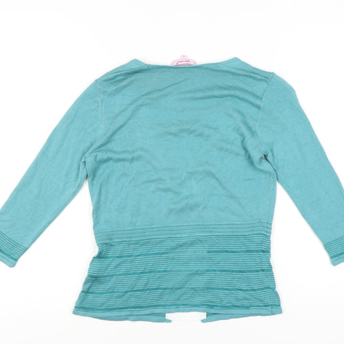 Marks and Spencer Women's Green Cardigan, Size 10