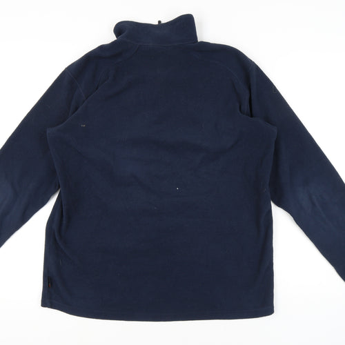 Helly Hansen Men's Blue Fleece 1/2 Zip Top - Size L