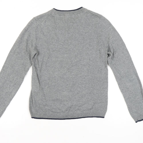 Cath Kidston Women's Grey XS Pullover Sequin Jumper