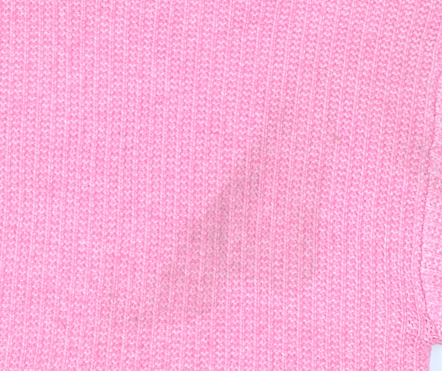 Marks and Spencer Women's Pink Roll Neck Jumper L