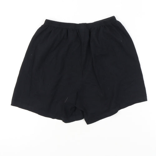 Manchester United Boys Black Sleep Shorts 12-13 Years