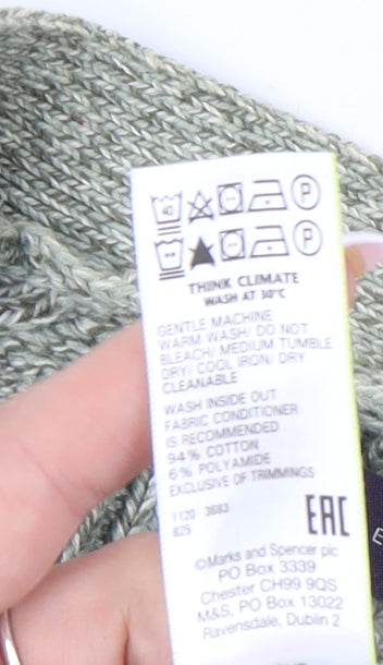 Marks and Spencer Women's Grey XL Button Cardigan