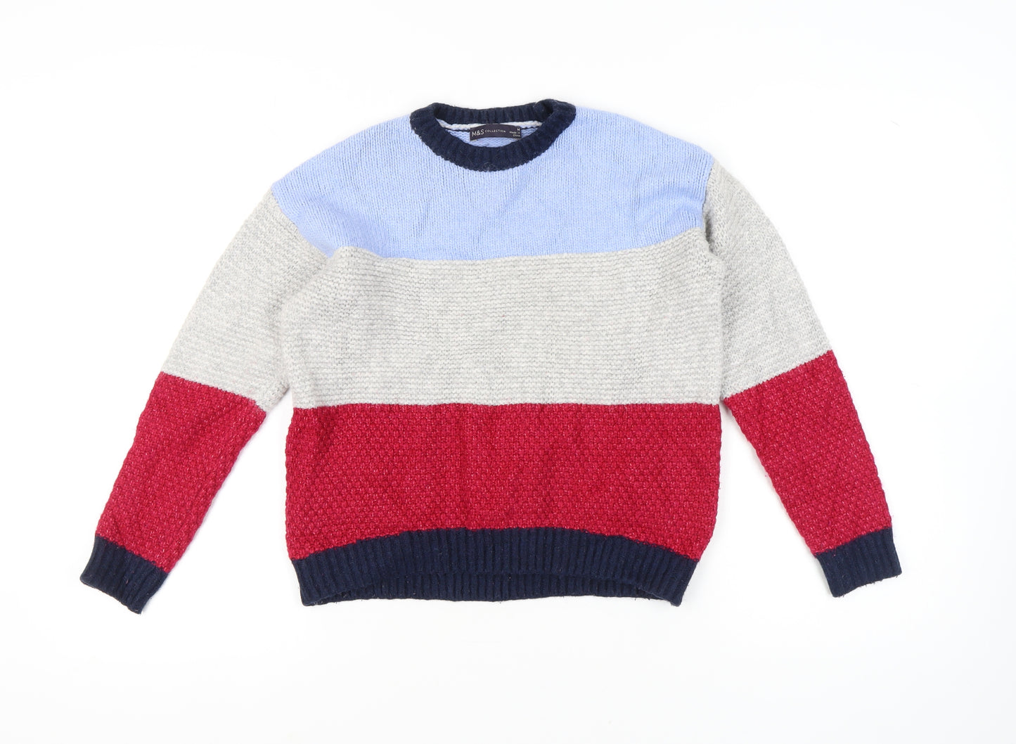 Marks and Spencer Women's M Multicoloured Pullover Jumper