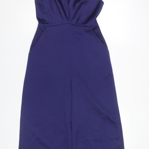Whistles Women's Blue Sleeveless Jumpsuit Size 6
