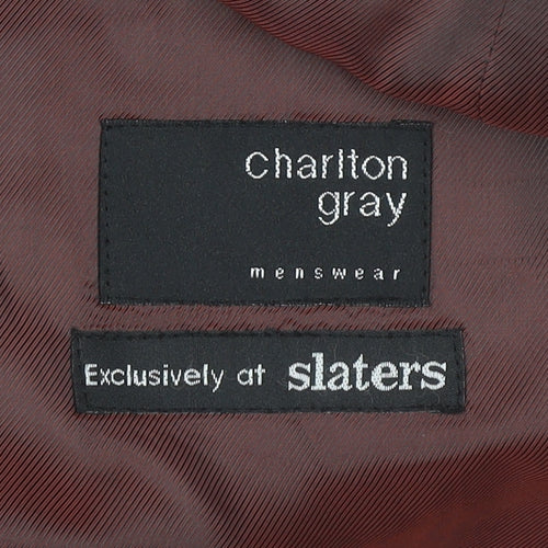 Charlton Gray Men's Blue Pinstripe Blazer Size 36