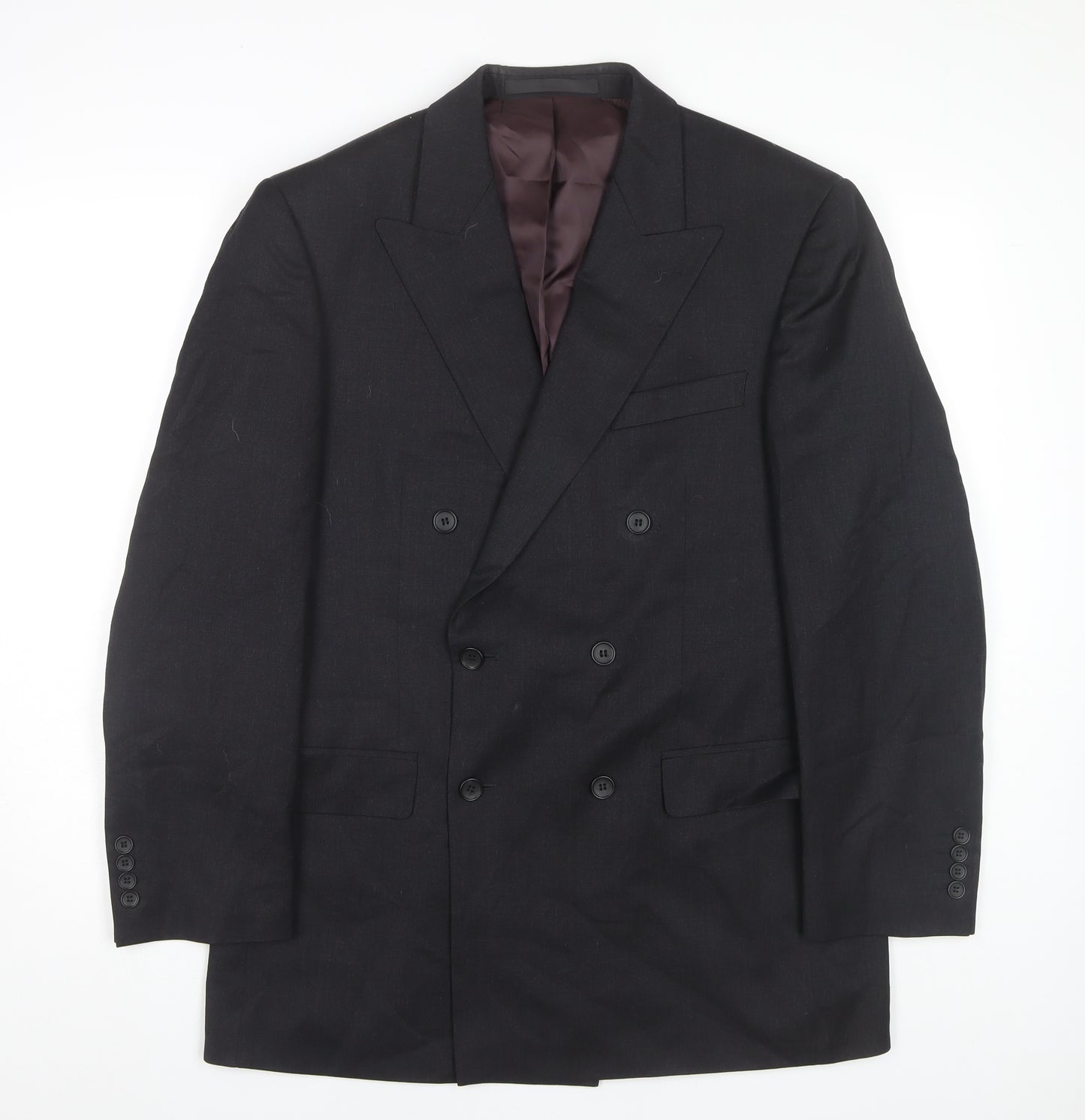 Marks and Spencer Men's Grey Blazer 38R Wool Jacket