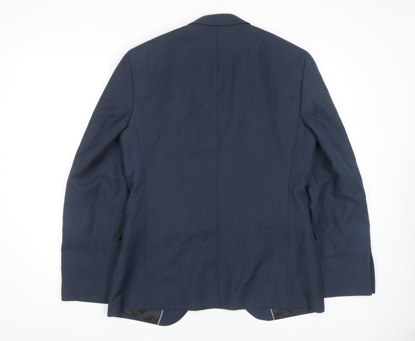 Burton Menswear Blue Slim Fit Blazer for Men 38R