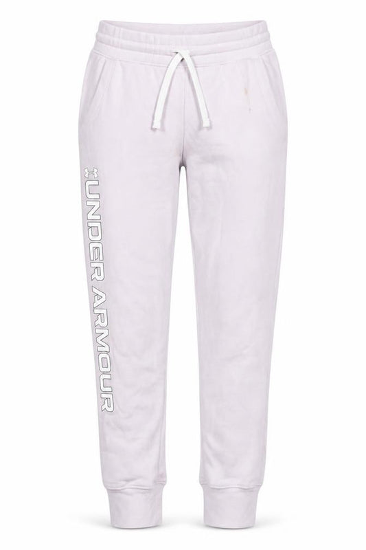 Under Armour Girls Pink Jogger Trousers Size M