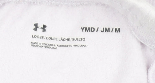 Under Armour Girls Pink Jogger Trousers Size M