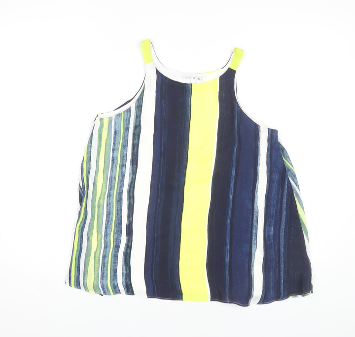 Next Women's Multicoloured Striped Camisole Tank
