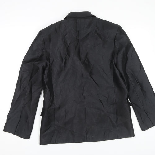 H&M Women's Black Blazer XS Regular Fit