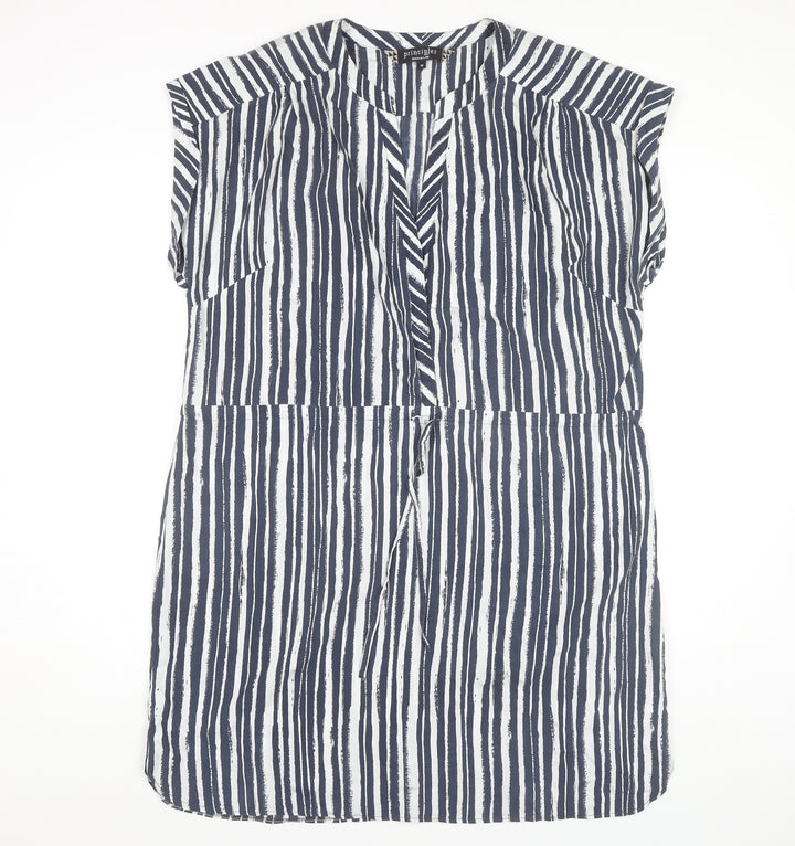 Principles Women Striped Dress 16 Multicoloured Modest