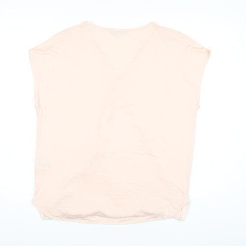 Marks and Spencer Women's Pink Wrap Blouse Size 14