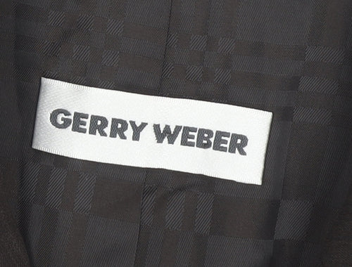 Gerry Weber Women's Black Blazer, Size 14, Regular Fit