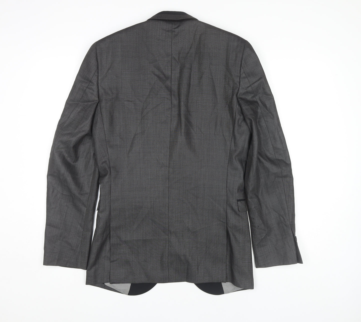 Next Men's Grey Blazer, Size 34, Regular Fit