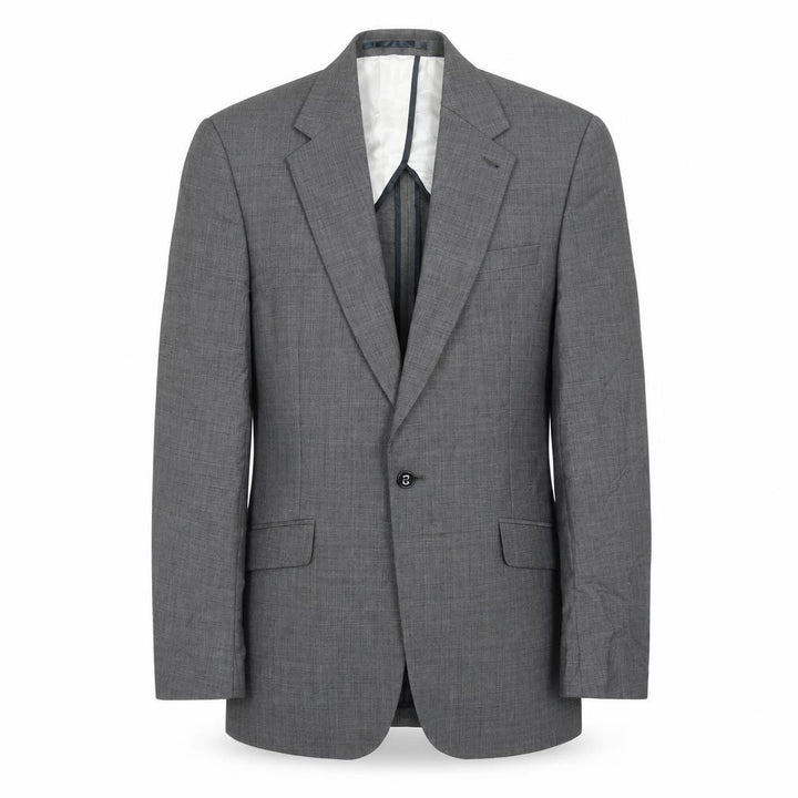 Reiss Men's Grey Check Wool Suit Jacket 38 Chest