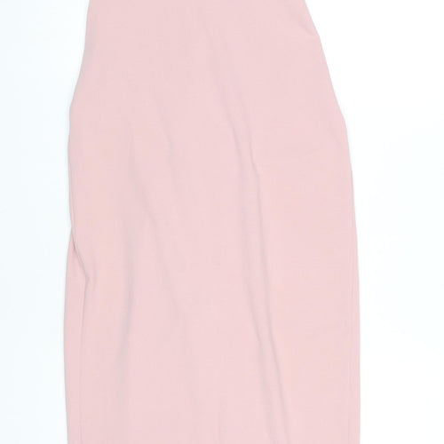Quiz Women's Pink Off Shoulder Bodycon Midi Dress