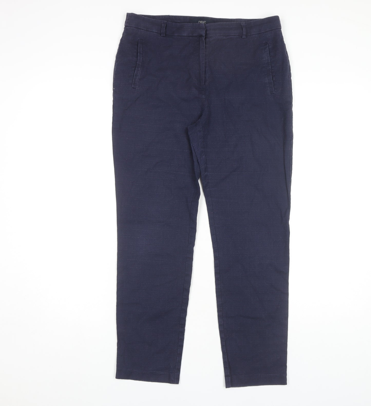 Next Women's Blue Trousers Size 10 Regular